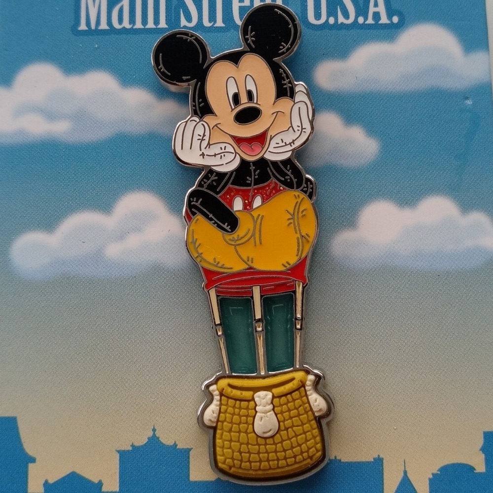 Disney Mickey Mouse Floating Down Main Street USA Limited Edition Enamel Pin